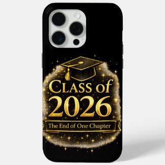 Class of 2026 Premium Graduation Gift Phone Case iPhone 15 Pro Maxケース