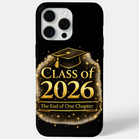 Class of 2026 Premium Graduation Gift Phone Case Case-Mate iPhoneケース (裏面)