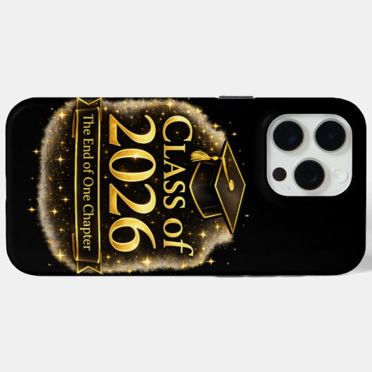 Class of 2026 Premium Graduation Gift Phone Case Case-Mate iPhoneケース (裏面 (横))