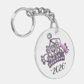  “Class of 2026” Princess Tiara キーホルダー (正面左)