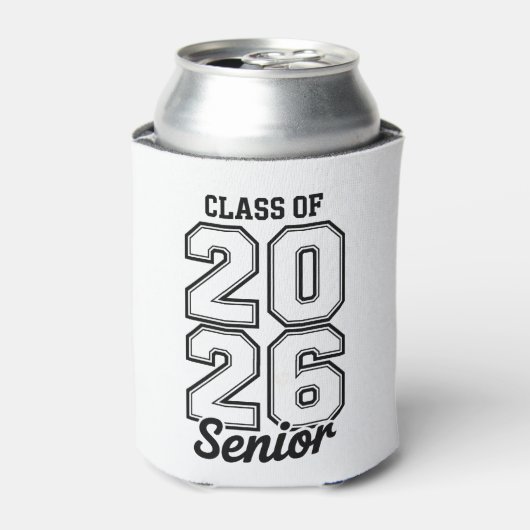 Class Of 2026 Senior 26 Graduation Graduate 缶クーラー (缶正面)