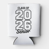 Class Of 2026 Senior 26 Graduation Graduate 缶クーラー (正面)