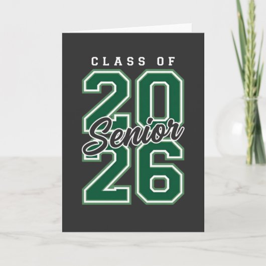 Class of 2026 Senior Graduation Gift for Seniors カード (正面)