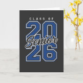 Class of 2026 Senior Graduation Gift for Seniors カード (黄色い花)