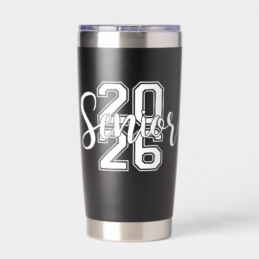 Class of 2026 Senior Graduation High School Grad  保温保冷タンブラー (背面)
