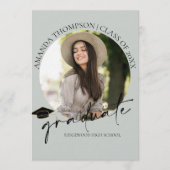 Class of 2026 Senior Photo Graduation Announcement 招待状 (正面)