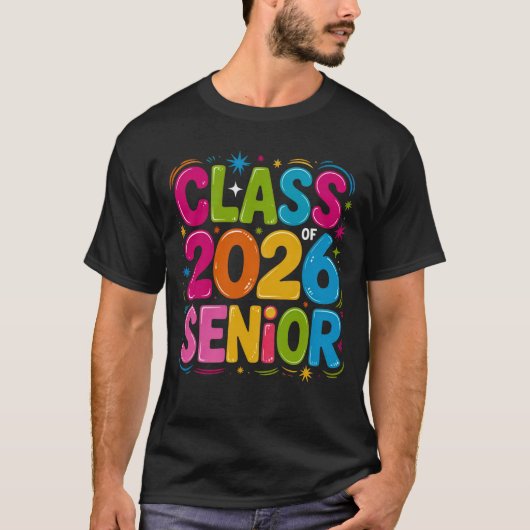 Class of 2026 Senior Shirt – Graduation 2026 High  Tシャツ (正面)