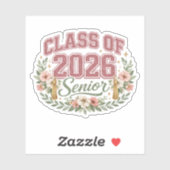 Class of 2026 Senior Stickers | Graduation 2026  シール (シート)