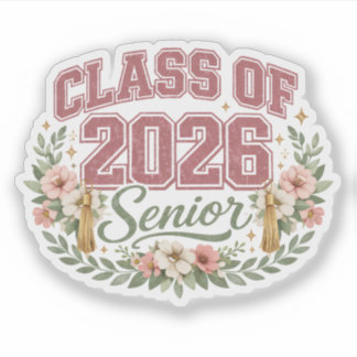 Class of 2026 Senior Stickers | Graduation 2026  シール