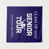 Class of 2026 Senior Tour High School Spirit タペストリー (正面(横))