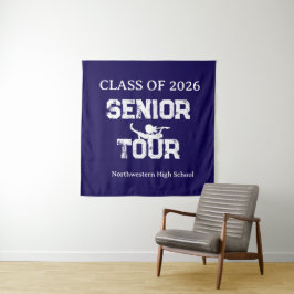 Class of 2026 Senior Tour High School Spirit タペストリー