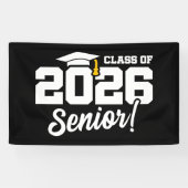 Class of 2026 Senior Varsity Graduation Fun Quote 横断幕 (横)