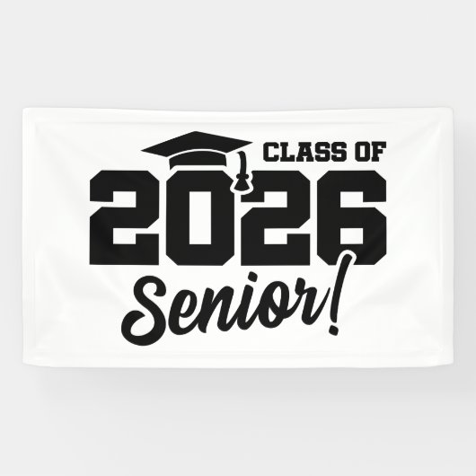 Class of 2026 Senior Varsity Graduation Fun Quote 横断幕 (横)