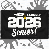 Class of 2026 Senior Varsity Graduation Fun Quote 横断幕