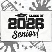 Class of 2026 Senior Varsity Graduation Fun Quote 横断幕