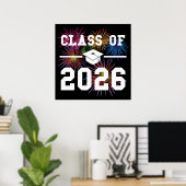 Class Of 2026 Senior Year ポスター (ホームオフィス)