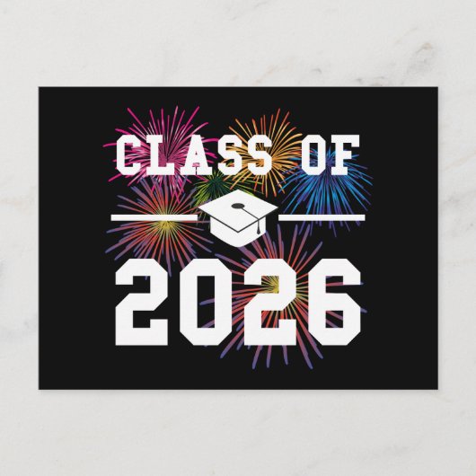 Class Of 2026 Senior Year ポストカード (正面)