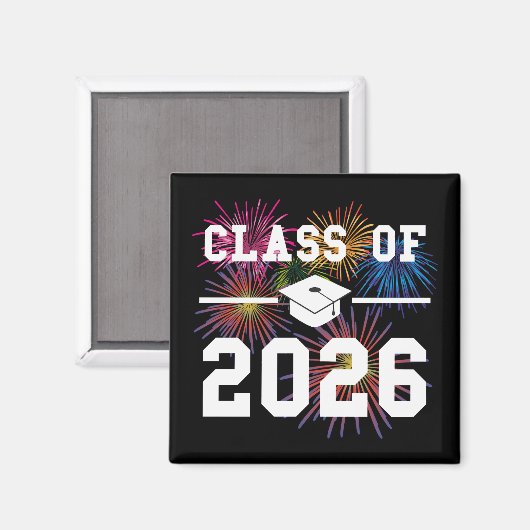 Class Of 2026 Senior Year マグネット (正面/裏面)