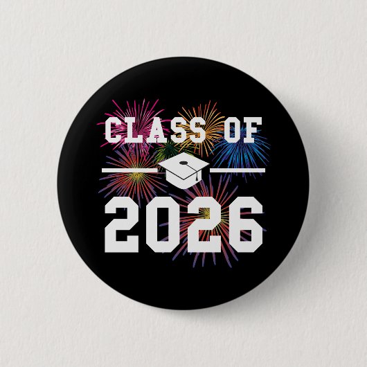 Class Of 2026 Senior Year 缶バッジ (正面)