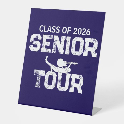 Class of 2026 Senior Year Tour 台座サイン (正面)