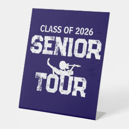 Class of 2026 Senior Year Tour 台座サイン
