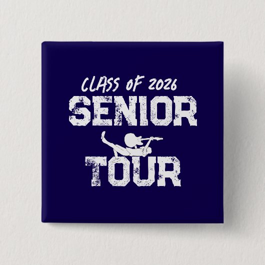 Class of 2026 Senior Year Tour 缶バッジ (正面)