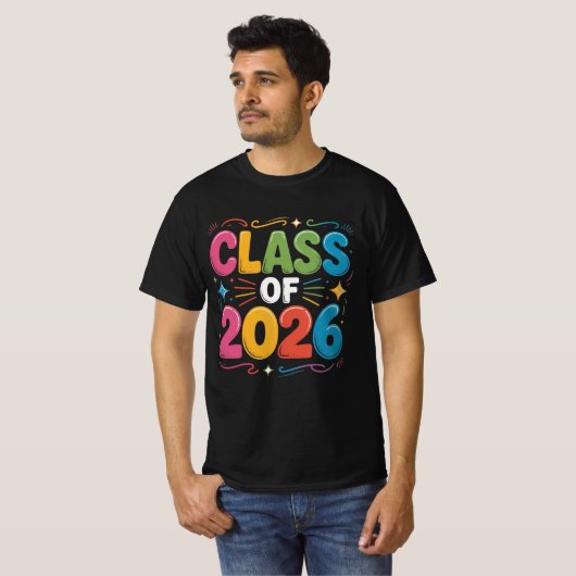 class of 2026 shirt tシャツ (正面フル)