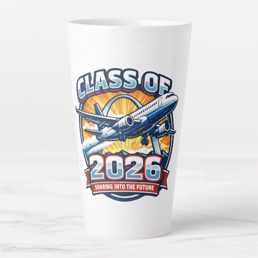 Class of 2026 - Soaring into the Future カフェラテマグ (正面)
