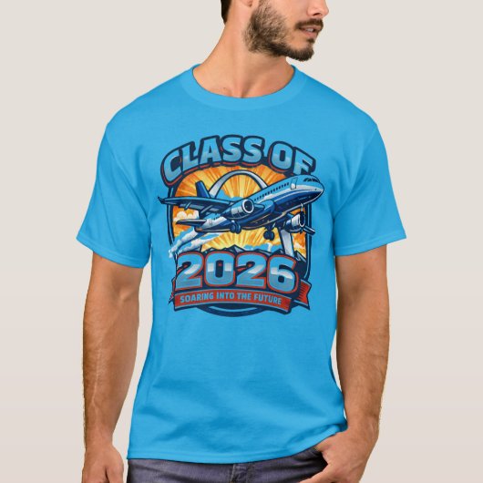 Class of 2026 - Soaring into the Future Tシャツ (正面)