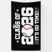 Class of 2026 Soccer Graduation It’s Go Time Quote 横断幕 (縦)