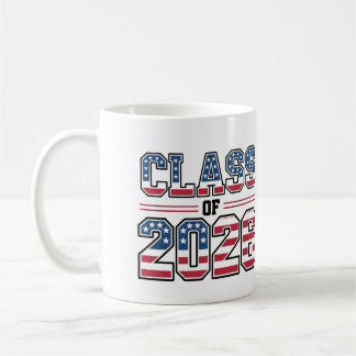 Class of 2026 USA Flag Graduation コーヒーマグカップ