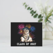 Class of 2027 Cat Lover ポストカード (スタンド正面)