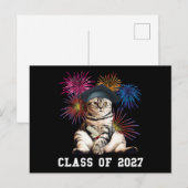 Class of 2027 Cat Lover ポストカード (正面/裏面)
