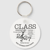 Class of 2027 Marching Band Graduation キーホルダー (正面)