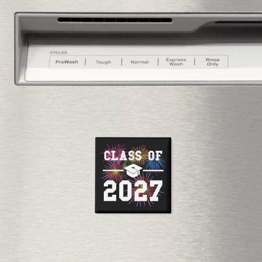 Class Of 2027 Senior Year マグネット (インサイチュ (食洗機))