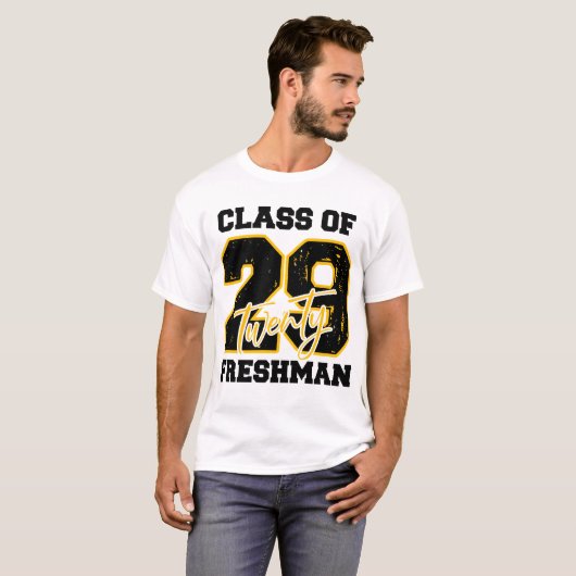 Class of 2029 Freshman High School Back To School Tシャツ (正面フル)