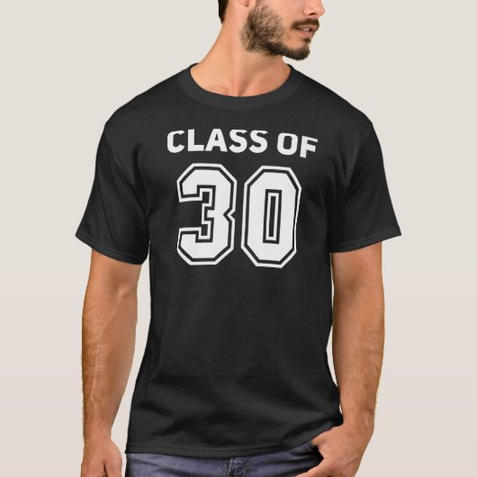 Class Of 2030 College Highschool Reunion Class Of Tシャツ (正面)