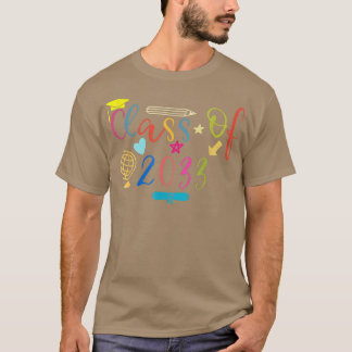 Class Of 2033 Grow With Me Graduation First Day Of Tシャツ