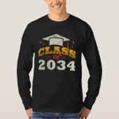 Class of 2034 grow me Graduation Tシャツ (正面)