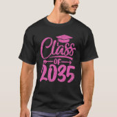 Class Of 2035 First Day Kindergarten Tシャツ (正面)
