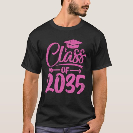 Class Of 2035 First Day Kindergarten Tシャツ (正面)