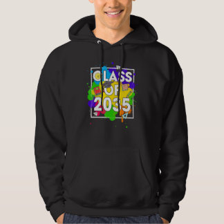 Class Of 2035 Grow With Me Graduation First Day Of パーカ