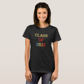 Class Of 2035 Grow With Me Graduation First Day Of Tシャツ (正面フル)