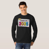 Class Of 2035 Grow With Me Graduation First Day Of Tシャツ (正面フル)