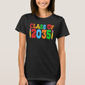 class of 2035 grow with me tシャツ (正面)