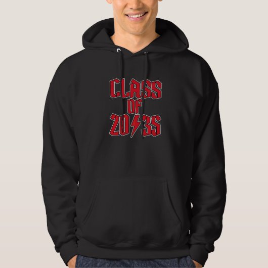 Class Of 2035  Kindergarten First Day Of School  2 パーカ (正面)