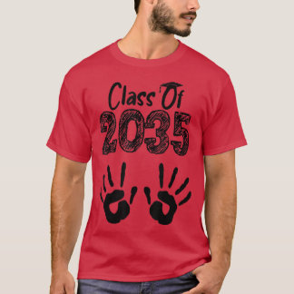 Class Of 2035 Kindergarten Graduate Preschool Grad Tシャツ
