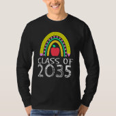 Class of 2035 Kindergarten Through High School Tee Tシャツ (正面)