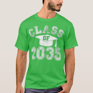 Class Of 2035 Pre K Grow With Me Graduation Boys G Tシャツ