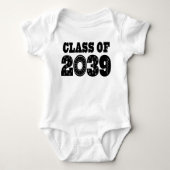 Class Of 2039 ベビーボディスーツ (正面)